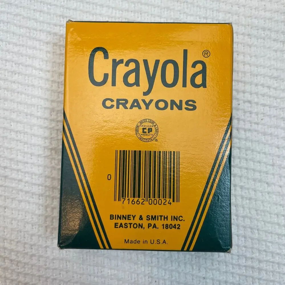 Vintage Crayola Crayons Brilliant Colors (24 Pack) Binney & Smith Not used